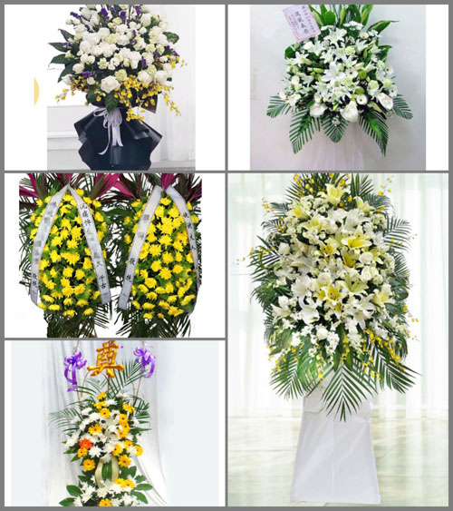 广东深圳市福田区香蜜湖街道侨香社区白事花篮预定